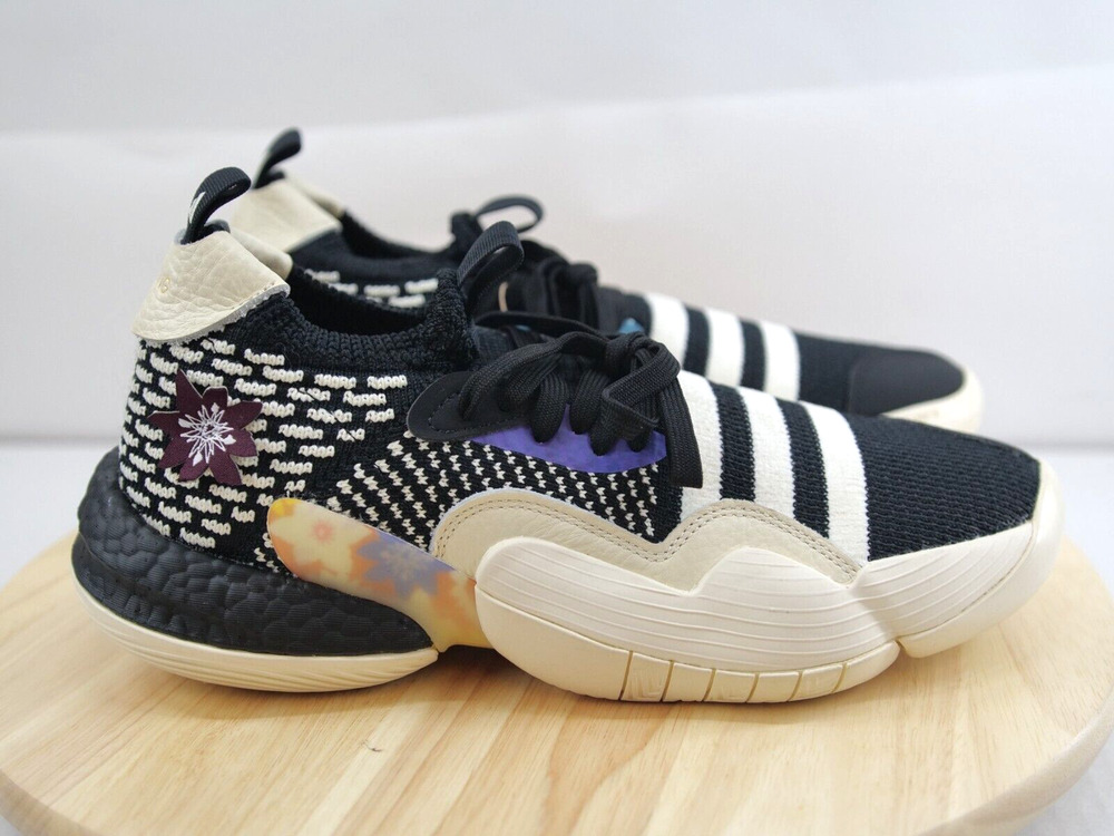 Adidas X‎ Trae Young 2 Basketball Shoes Size size 9.5 IG2590 Flowers